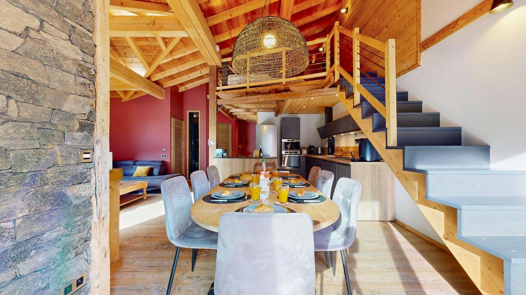 Chalet Grand Croix - Haut Standing - 8, 10 Pers Lanslebourg-Mont-Cenis Bagian luar foto