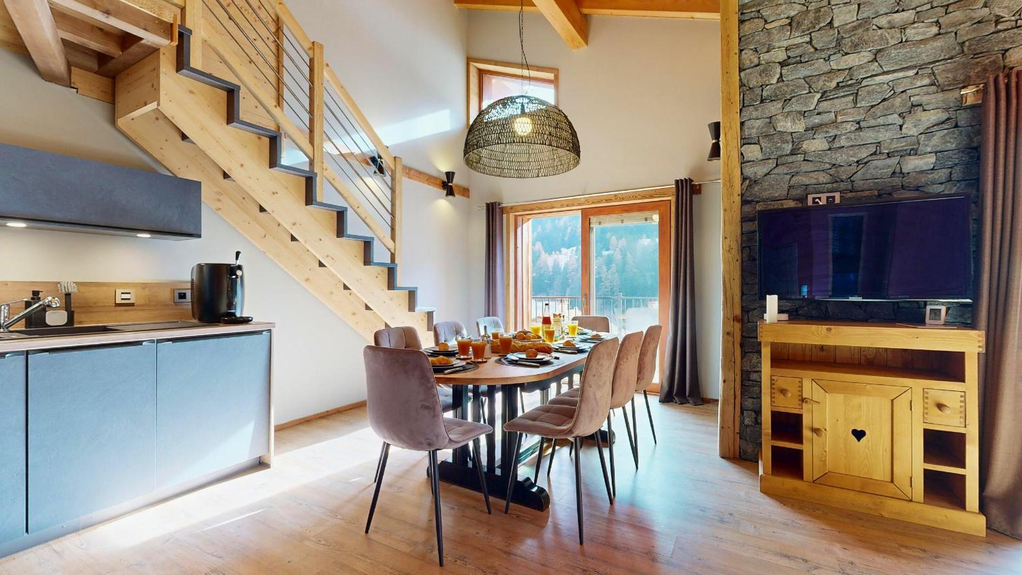 Chalet Grand Croix - Haut Standing - 8, 10 Pers Lanslebourg-Mont-Cenis Bagian luar foto